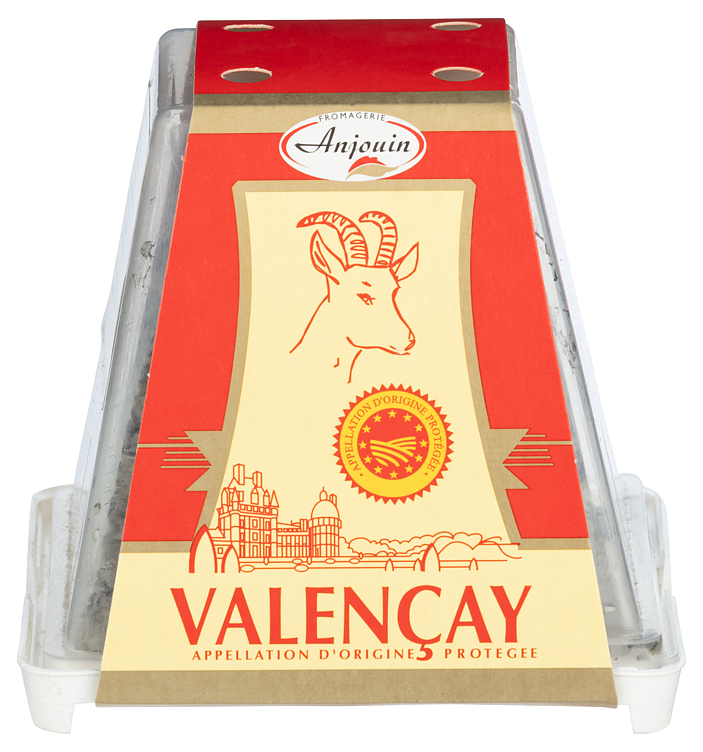 Chevre valencay pyramide 220g