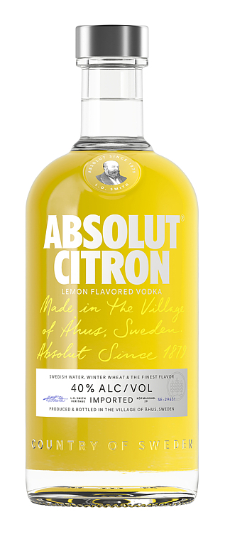 Absolut citron 40% 70cl