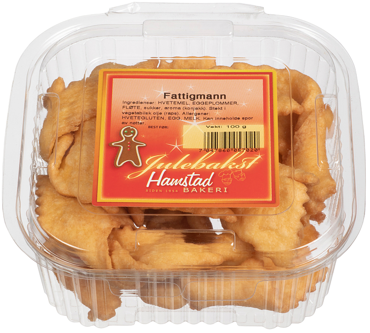 Fattigmann 100g