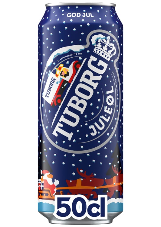 Tuborg juleøl xmas ale   4,7%   24x50cl