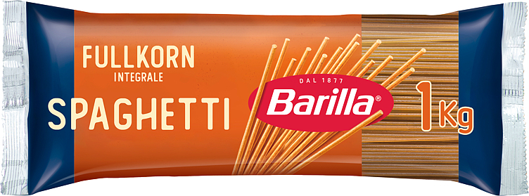 Barilla spaghetti fullkorn 1kg