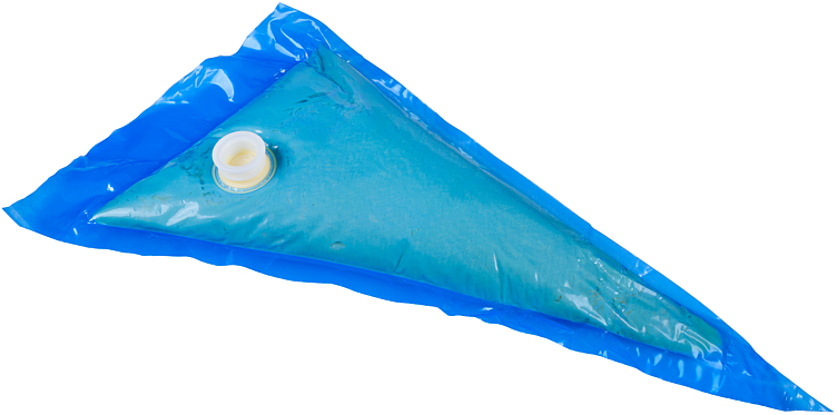 Vanilla custard cooked frozen bags   2.5kg