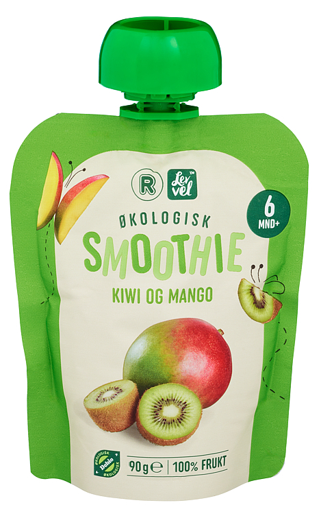 Smoothie kiwi og mango økol. 90g