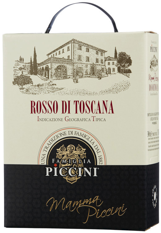 Mamma piccini rosso toscana bib 13% 3l