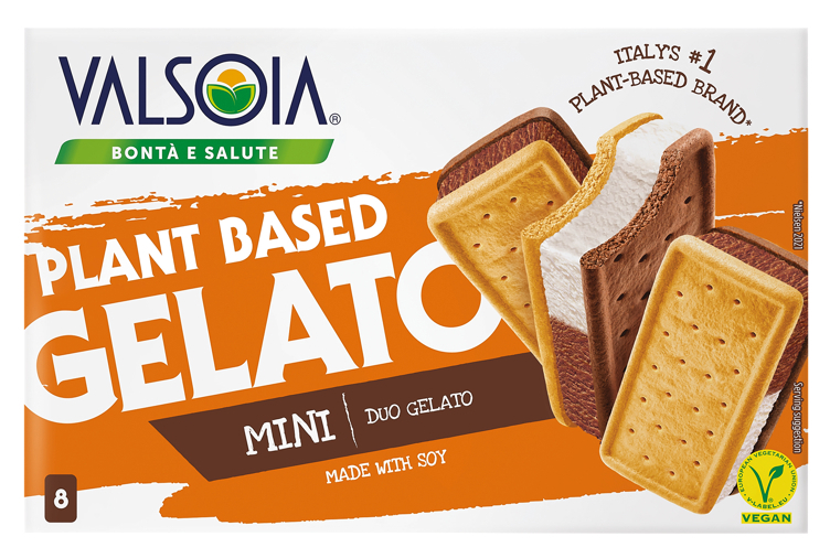 Gelato sandwich milk free 8pk 320g