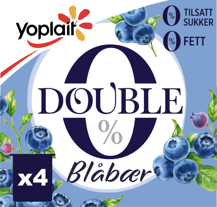 00% blueberry  4x125g