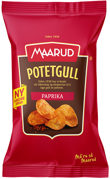 Potetgull paprika 40g