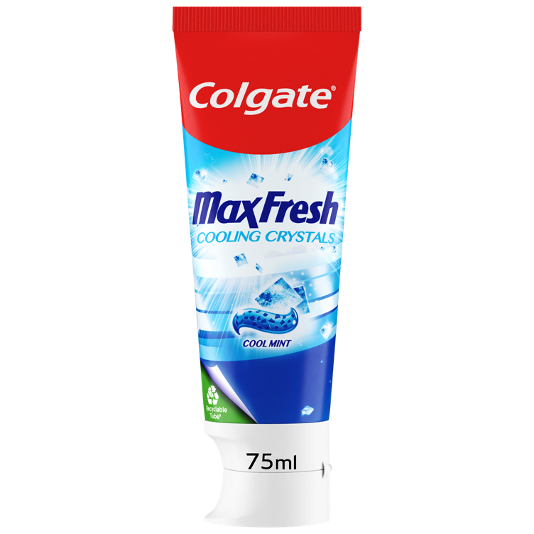 Tannkrem max fresh cooling crystals 75 ml
