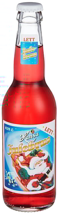 Hansa julebrus lett fl   24x0,33l