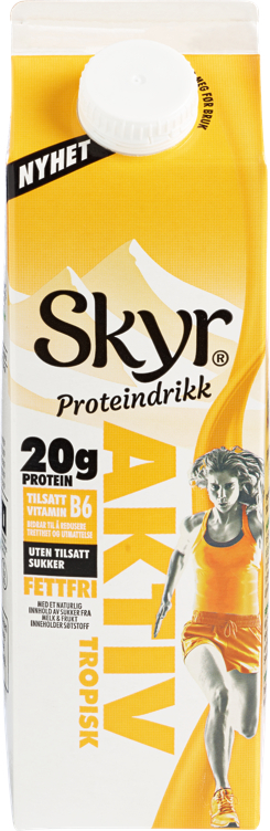Q skyr drikke tropisk  1l
