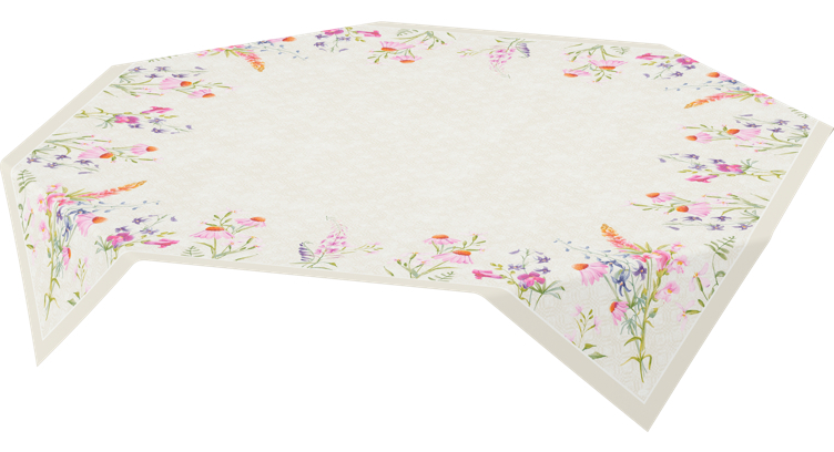 Duk dunicel floret 84x84cm  20stk
