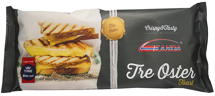 Toast tre oster 2x83g