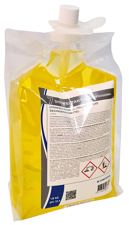 Green r superconcentrates 7 desinfectant box   3x1,8kg