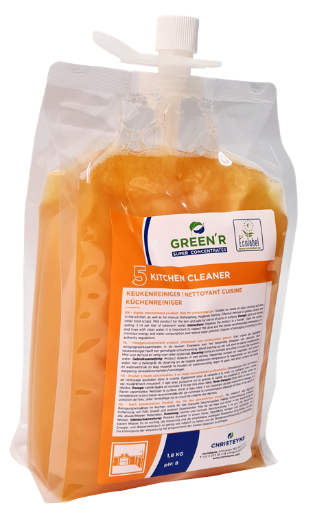 Green r superconcentrates 5 kitchen box   3x1,8kg