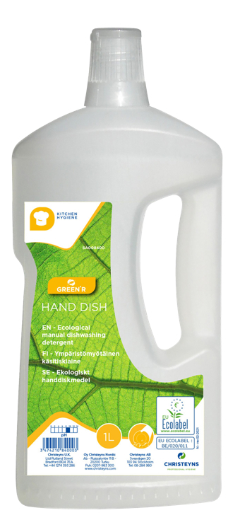 Green r handdish   12x1l