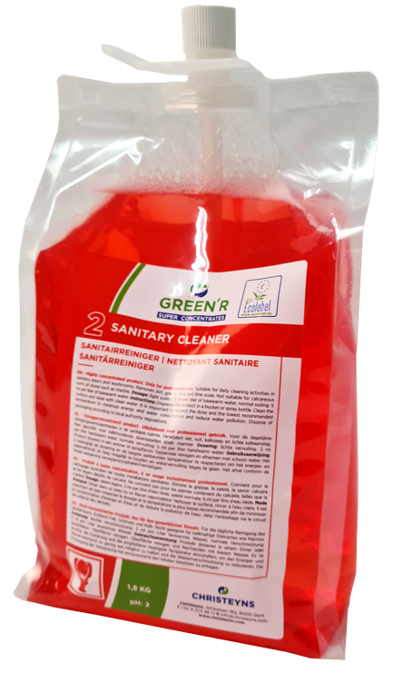 Green r superconcentrates 2 sanitary box   3x1,8kg