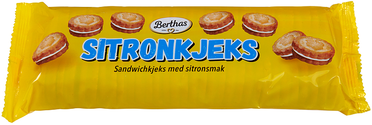 Sitronkjeks 250g