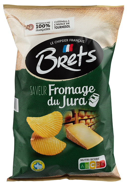 Potato chips w/ comte  125g
