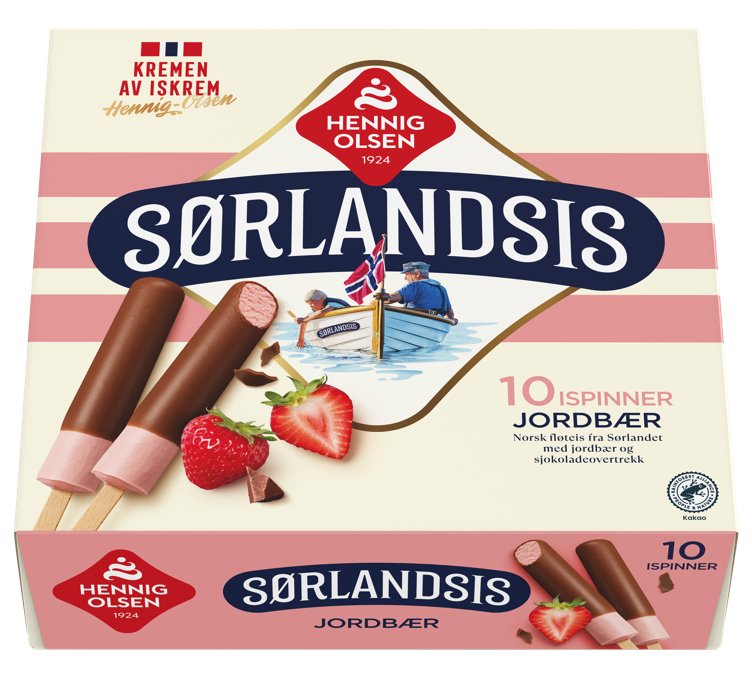 Sørlandsis strawberry  6pce