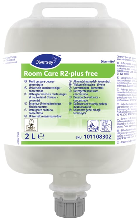 Room care r-2plus free universalrengjøring 2l