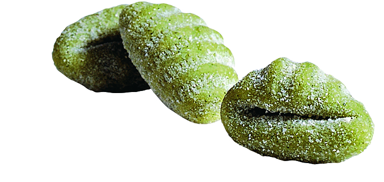 Gnocchi av potet med spinat  10kg