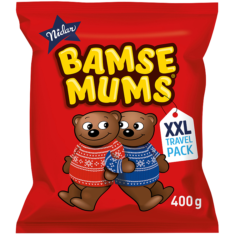 Bamsemums stor t 8x400g