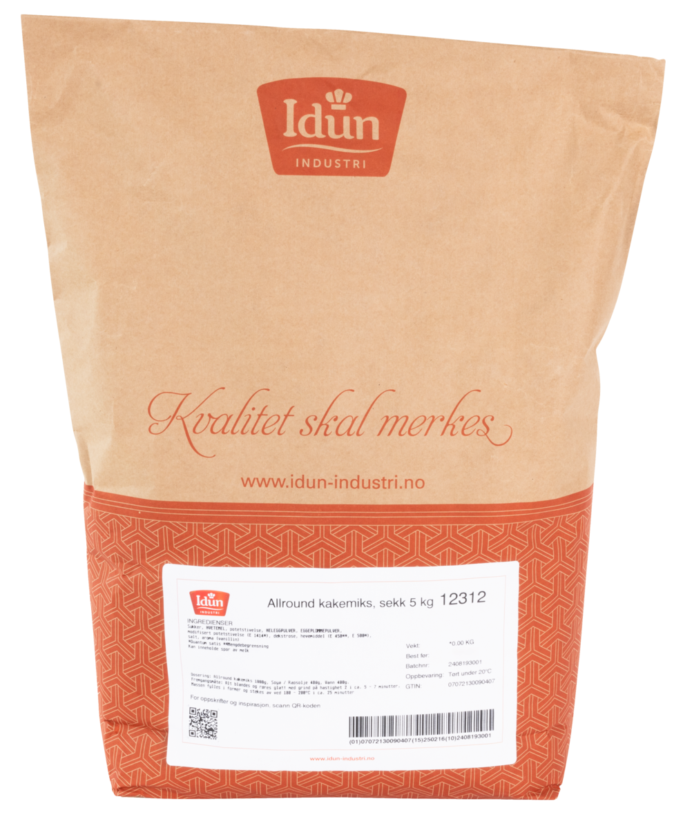 Allround cake mix bag  5kg