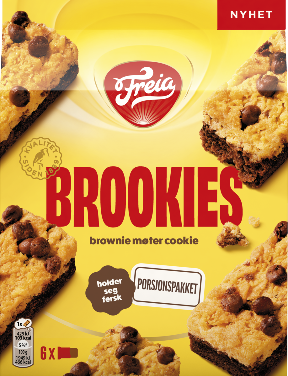 Freia brookie  132g