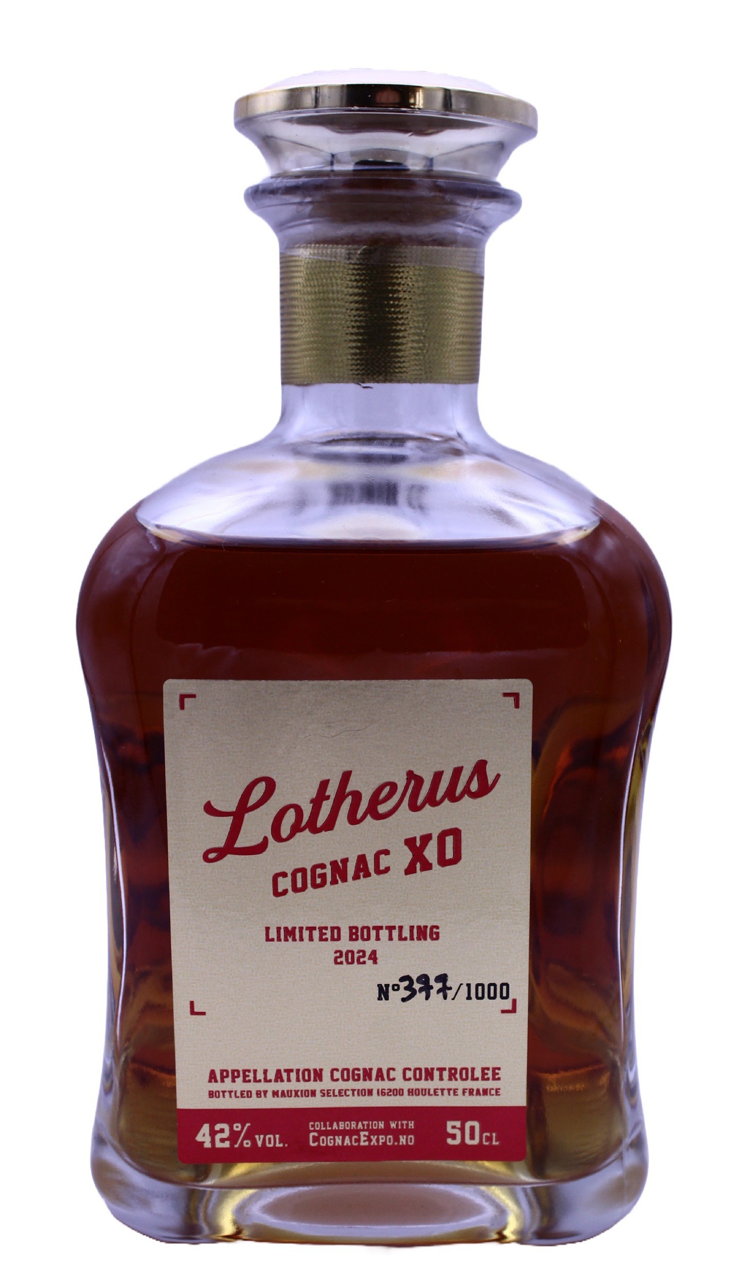 Lotherus cognac xo 42% 50cl