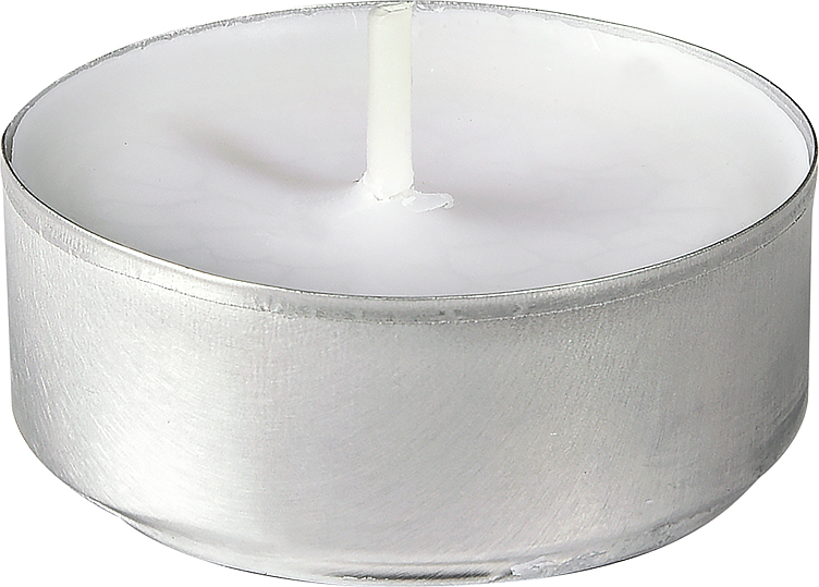 Candle white small      100pcs