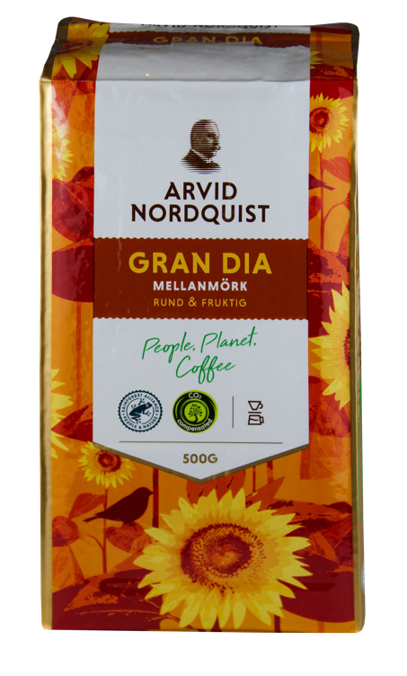 Kaffe gran dia filtermalt   500g