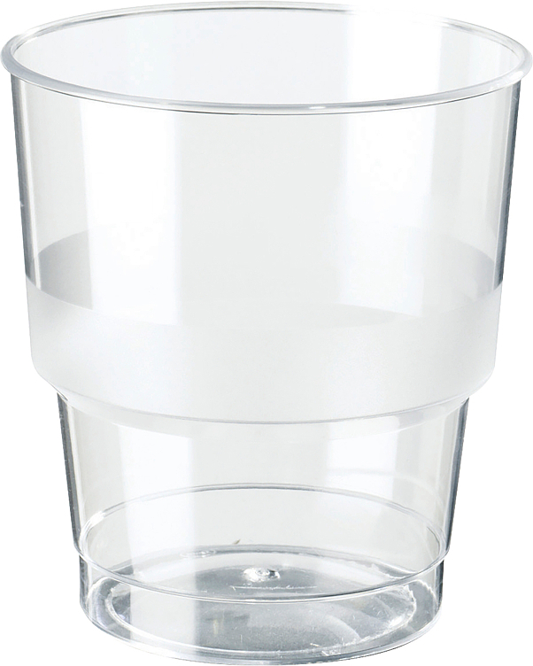 Plastglass 25cl enk.pk. 1050stk