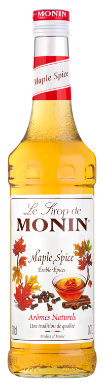 Monin maple spice syrup 70cl