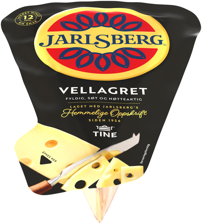 Jarlsberg 28% vellagret 12mnd 10xca510g