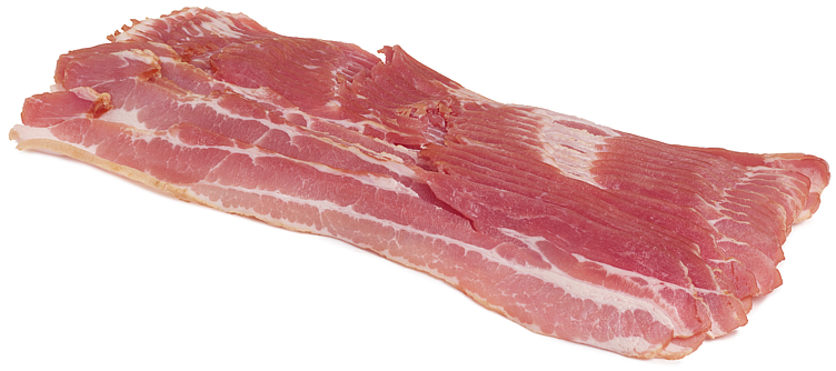 Bacon u/svor skivet 6xca500g kg