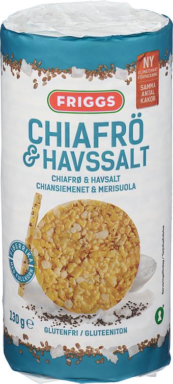 Maiskaker chia/havsalt   130g