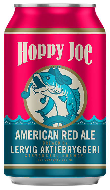 Lervig hoppy joe bx  4,7%  24x33cl