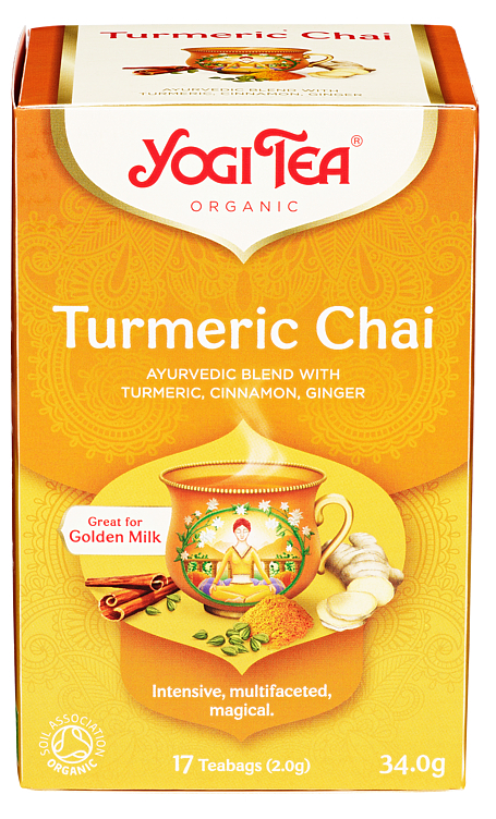 Turmeric chai økol. 17 poser