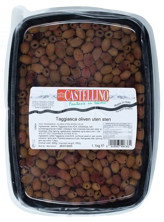 Castellino taggiasca u/sten   1100g
