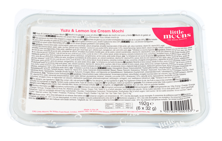 Yuzu & sitron mochi iskrem 60x32g
