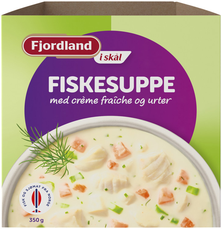 Fjordland fish soup w/ creme fraiche & herbs   350g