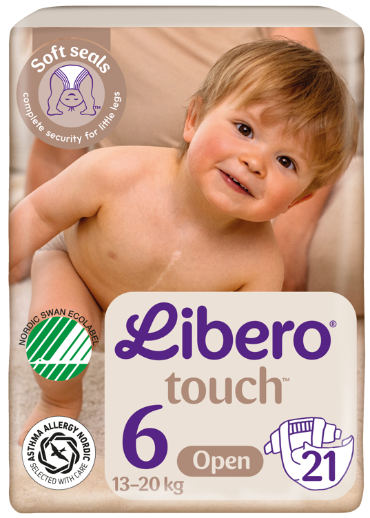 Libero touch str 6 20stk