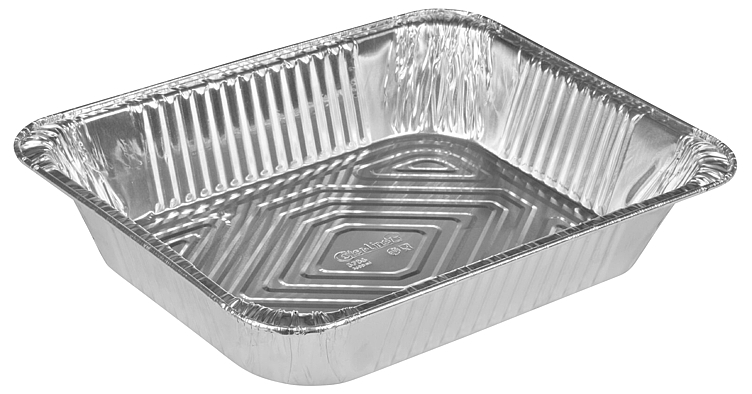 Gastronorm brett 32,2x26,2x6,4cm aluminium rektangulær 1/2