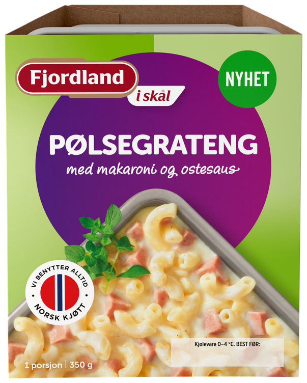 Pølsegrateng i skål  350g