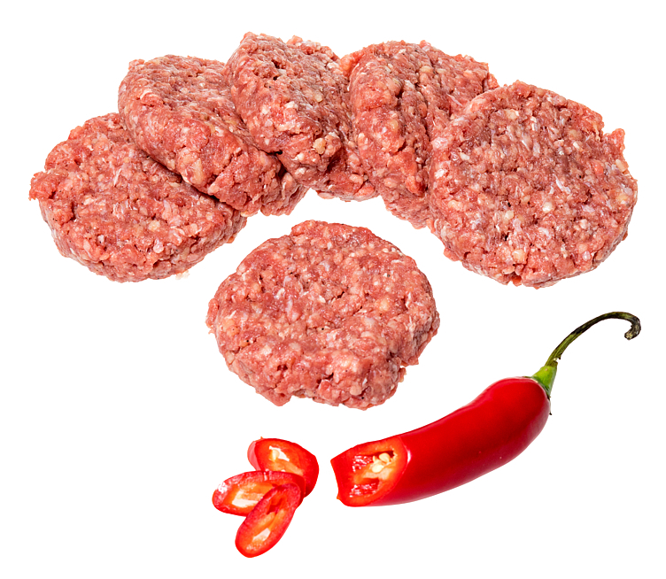 Beefburger sliders bøkerøkt 80g kg