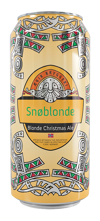 Ægir snøblonde blonde christmas ale 4,7% 24x44cl