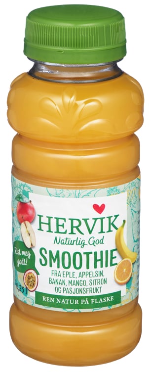 Smoothie gule frukter 250ml