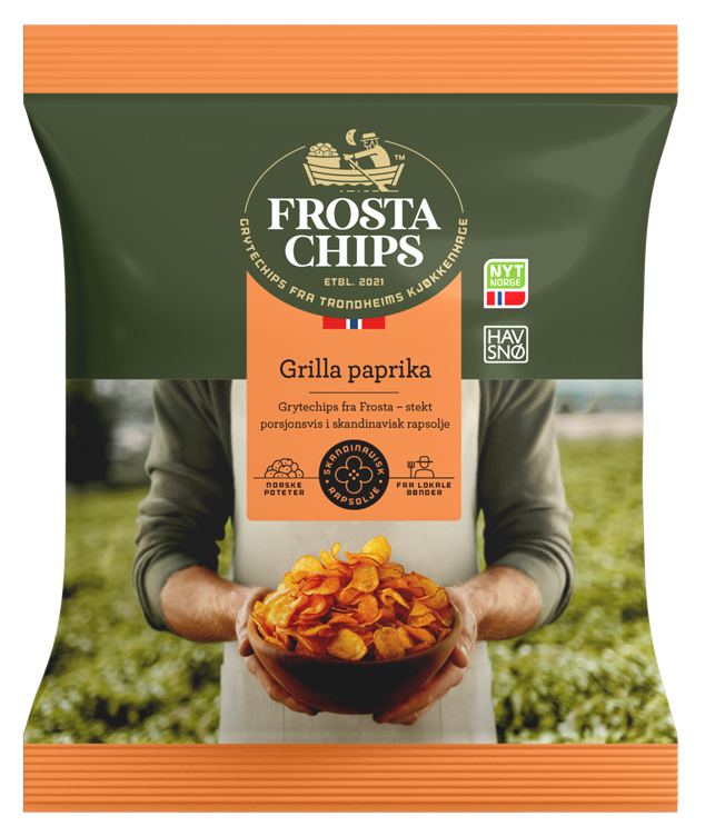 Chips grilled paprika   40g