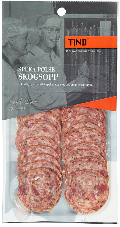 Speket pølse skogssopp  80g