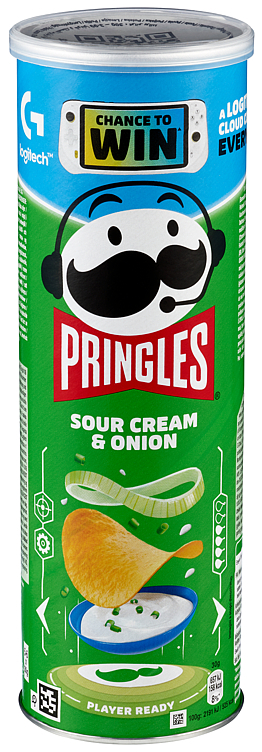 Pringles sour cream & onion  165g